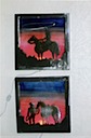 12" X 12" X 2" silhouettes