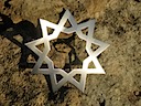 18" mirror finish star