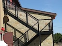 custom handrails_outside