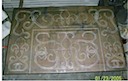 fireplace door and facade before being cut out
