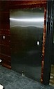 8' X 4' stainless-steel backsplash for industrial stove